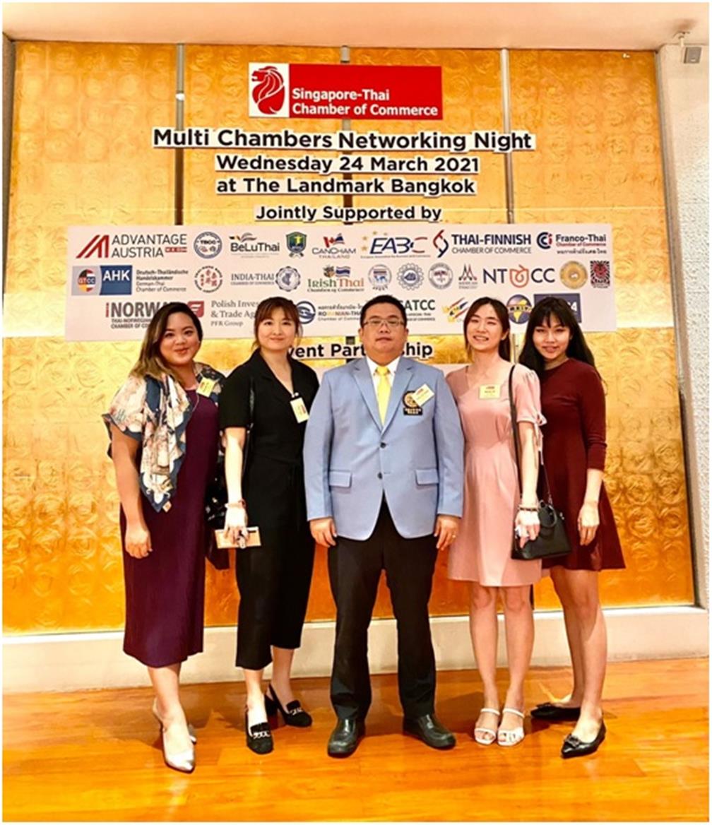 Mr. Terry Lee Huang at an activity of foreign chambers in Thailand.