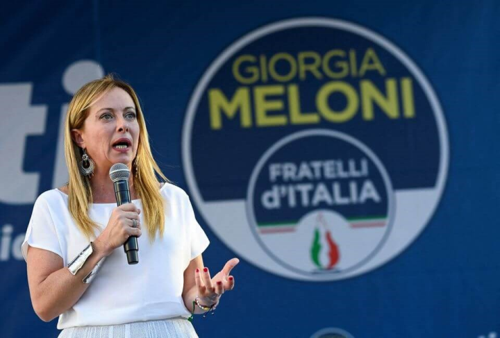 Giorgia Meloni. Photo: Reuters
