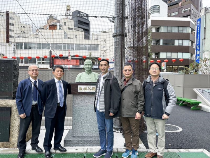 S.Y.S. Memorial Hall representatives visits Japan to promote Taiwan-Japan ties