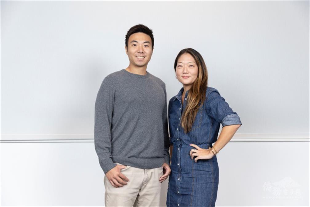 GoodFin Co-founder and Chief Technology Officer Johnny Chien (left) with GoodFin Founder Anna Joo Fee.