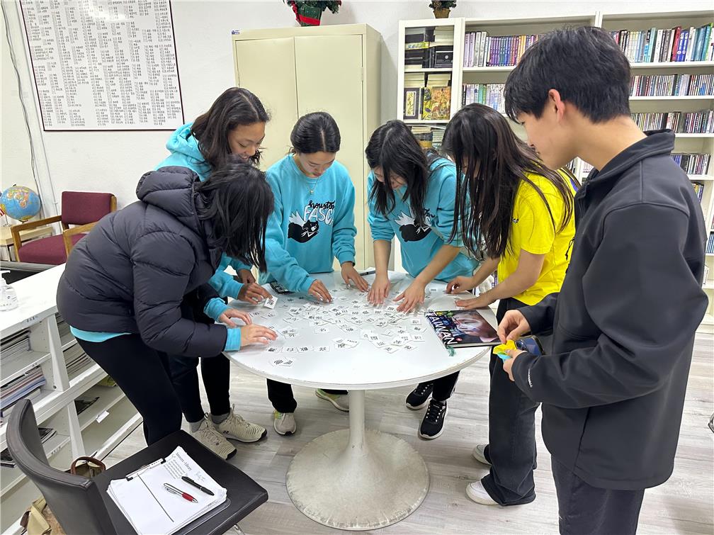 FASCA-Houston members put their Mandarin language skills to the test in the 